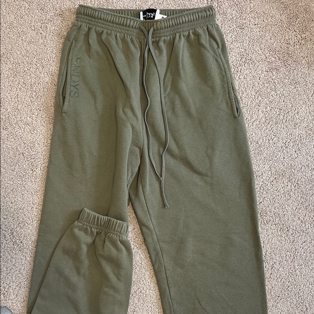 Stylish Olive Joggers/ sweatpants by SNDYS